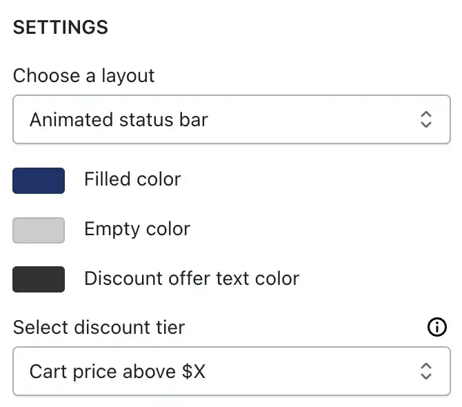 Progress bar - color