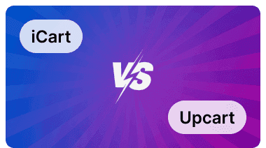 iCart Cart Drawer Cart Upsell vs Upcart