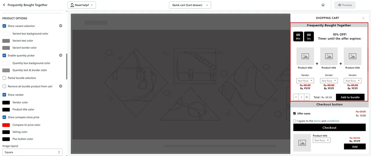adding product bundle widget to cart.webp