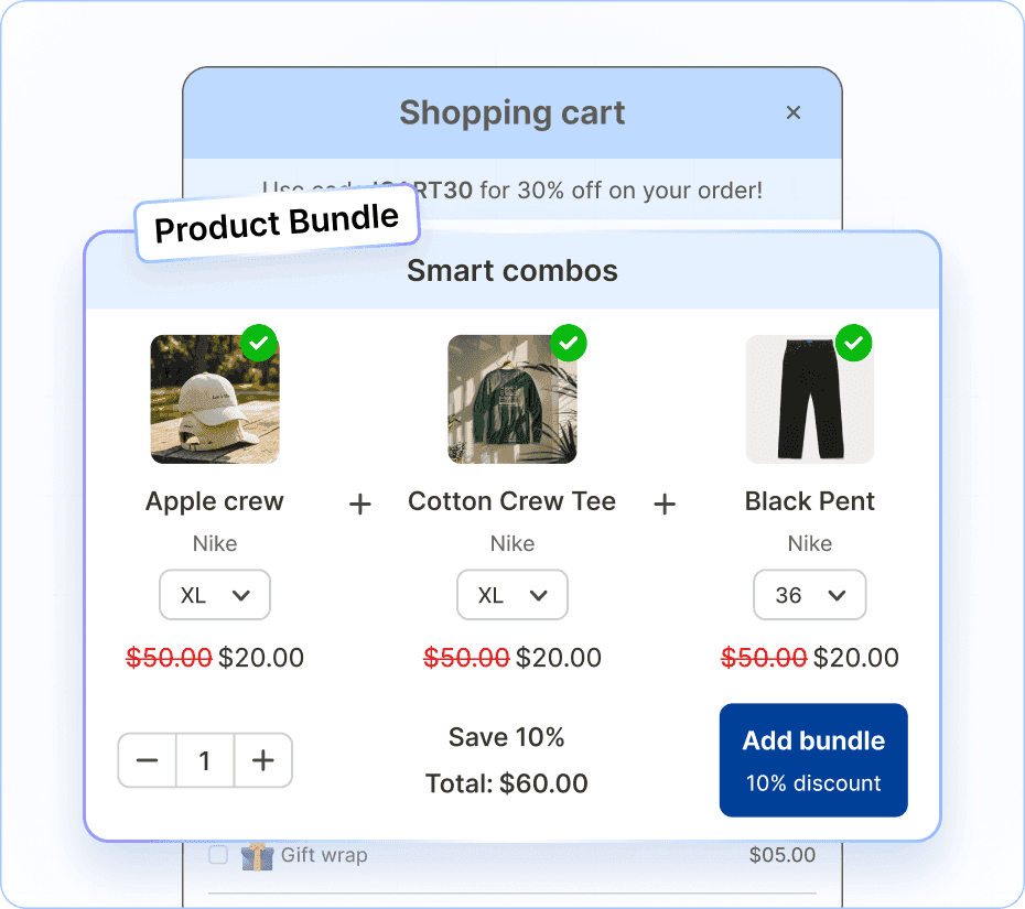 Product Bundle Widget