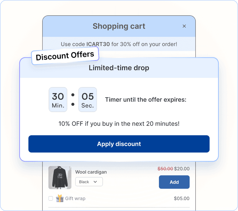 Cart Discount Offers