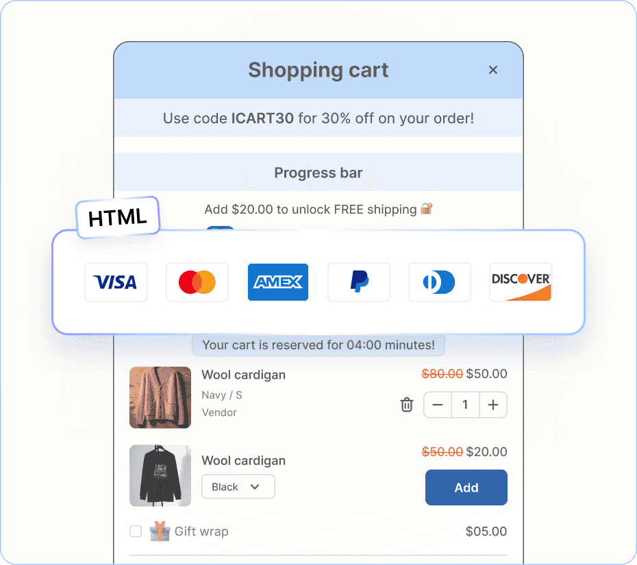 Custom HTML Widget