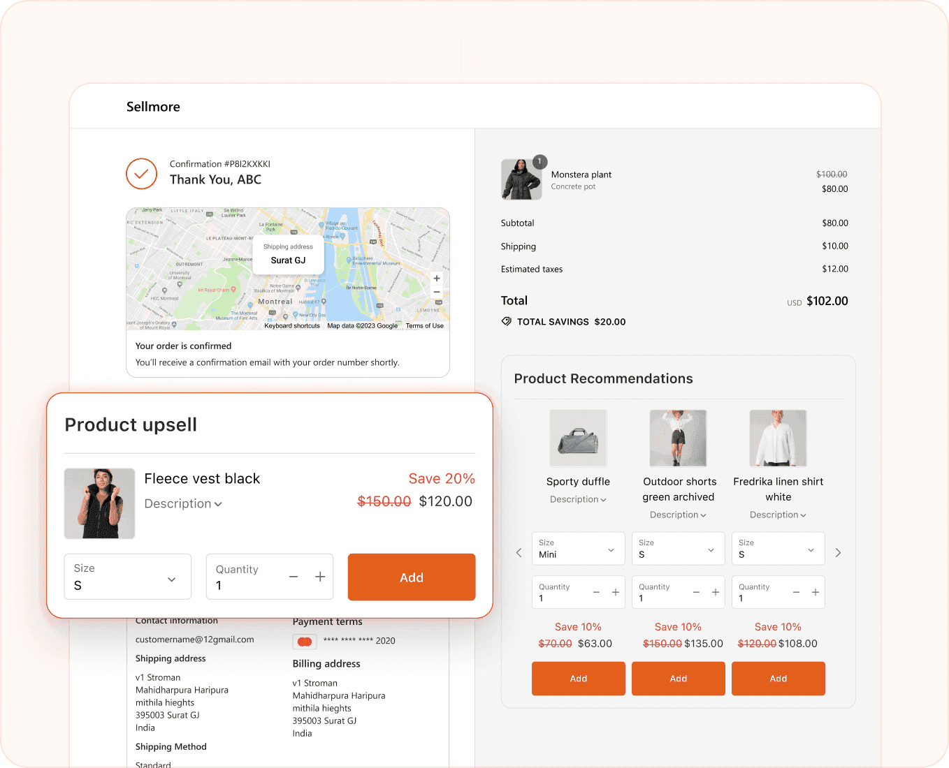 Show Post Purchase Upsell Offers at the Right Moment