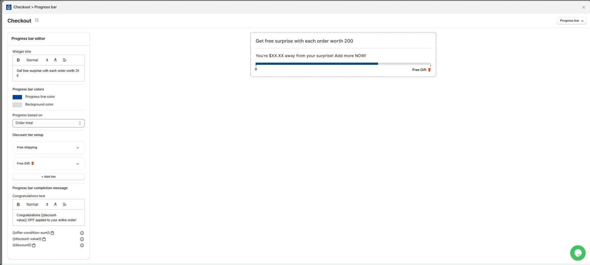 sellmore_progressbar_settingspage